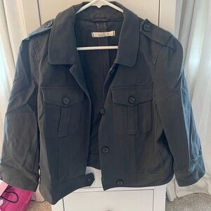 LOFT Black Utility Jacket